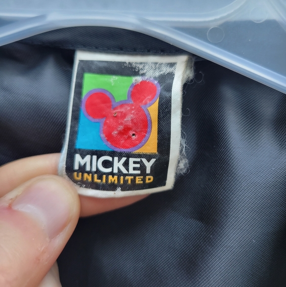 Nostalgic Vintage 100% genuine leather black Disney Mickey Mouse vest m/l - Picture 9 of 9